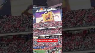 SpongeBob performs “Sweet Victory” LIVE at the Super Bowl!