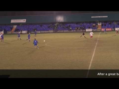 TONBRIDGE ANGELS V CARSHALTON - SAM LONG WONDER STRIKE
