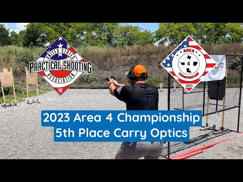 2023 USPSA Area 4 Championship - 5th Place Carry Optics Grandmaster