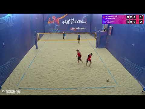 22:45 M. Zapliusvichka / O. Fedorenko - A. Yermakov / I. Ivanov 12.10.2022 |Winners Beach Volleyball