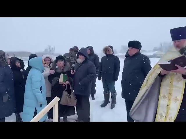 Крещенские купания прошли в Тетюшах на городском пруду