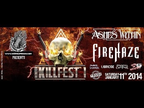 Horns Up Rocks presents: Winter Killfest I with ASHES WITHIN, FIREHAZE + Special Guests!