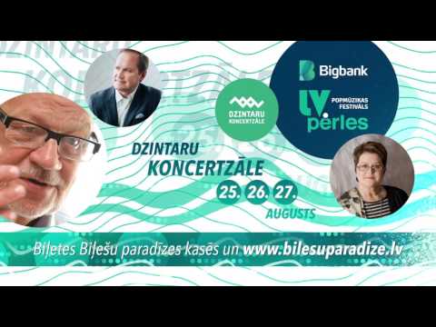 Populārās mūzikas festivāls "BIGBANK Latvijas pērles"