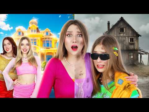 Família Sem Casa Torna-se Vizinha de Família Rica! Minha Irmãzinha é Cega