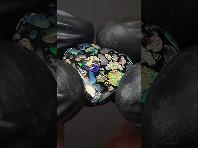 فص أحجار الاوبال الخام الرائع حديقة الأوبال مع بلا...