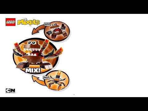 LEGO Instructions - Mixels - Gobba + Tentro - Mix! (Series 2)
