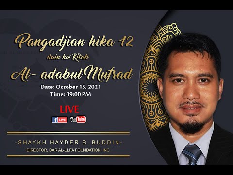 PANGADJIAN HIKA    12   DAIN HA KITAB AL-ADABUL MUFRAD
