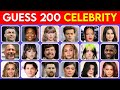Guess The Celebrity In 3 Seconds 200 Most Famous People In The World