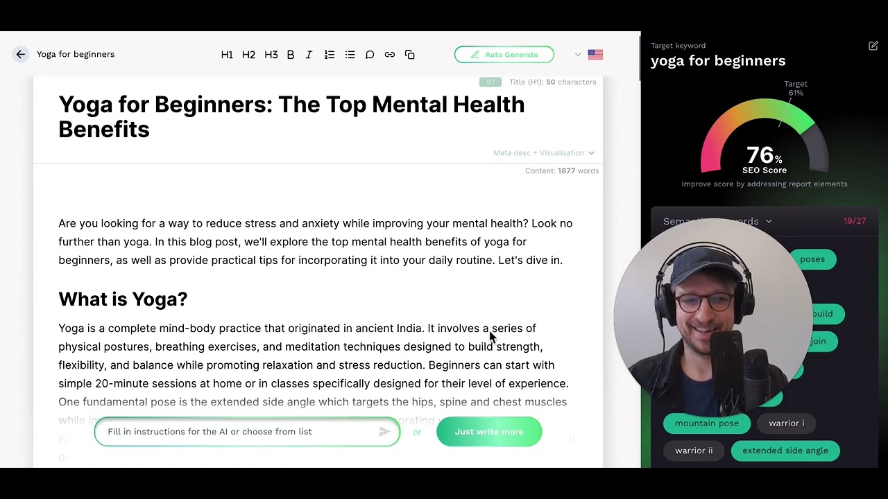 AI Content Generator: Create instant articles with one click!