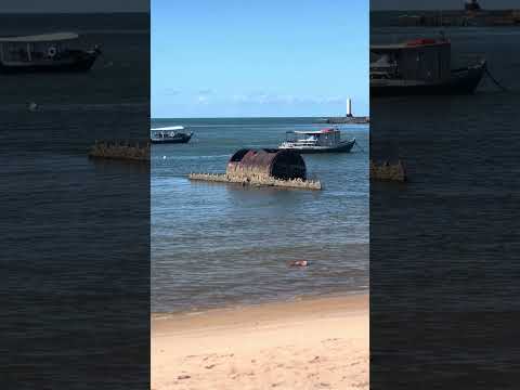 Vocês conhecem Itacaré Bahia?é a história dessa caldeira de navio?