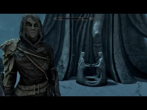 When you go to Meridias statue before getting the beacon