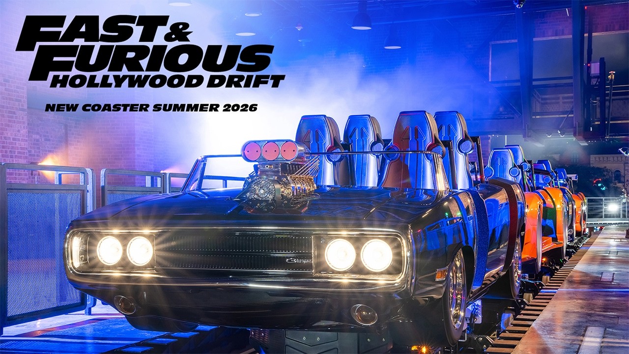 Your First Glimpse at the Fast & Furious: Hollywood Ride Vehicle Fleet - YouTube