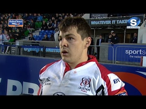 Sean Doyle Yellow Card - Glasgow Warriors v Ulster 18th April 2014