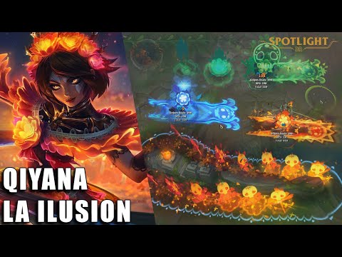 La Ilusion Qiyana - Skin Spotlight PREVIA