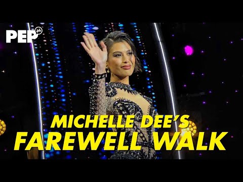 Michelle Dee's farewell walk at the Miss Universe PH 2024 coronation night
