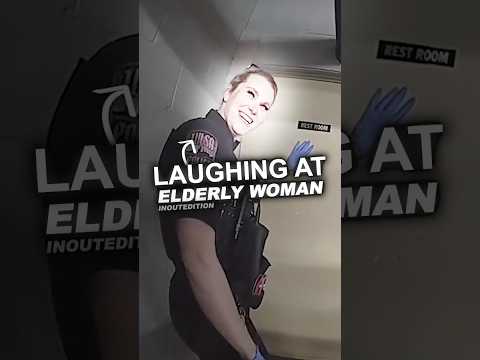 Female Cop Laughs Arresting Elderly Bipolar Woman