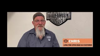 Open Road Harley-Davidson Customer Testimonial with Chris