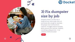 How to Choose The Correct Size Dumpster?