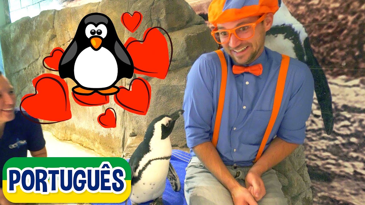 Blippi Visita um Aquário (Ody Aquarium) | Blippi em Português | Vídeos Educativos para Crianças