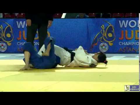 Judo 2015 Grand Prix Tbilisi: Mingazova (KAZ) - Tovstetskaya (RUS) [-52kg]