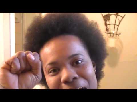 MY BIG FRO AND 6 MONTHS NATURAL