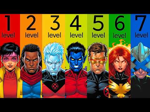 The 7 Levels Of X-Men