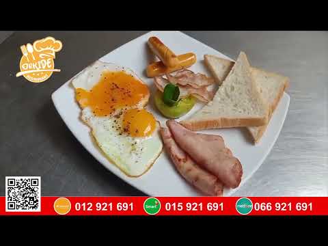 🎁Comida de Café da Manhã🥰🥤Restaurante Orkide