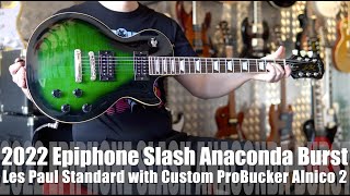 Video thumbnail for The Anaconda Burst is my favourite Epiphone Slash Les Paul Standard by George V Guitars
