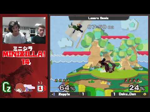 Zepple (Falco) Vs Deku_Don (Ganondorf) SSBM Minizilla 14