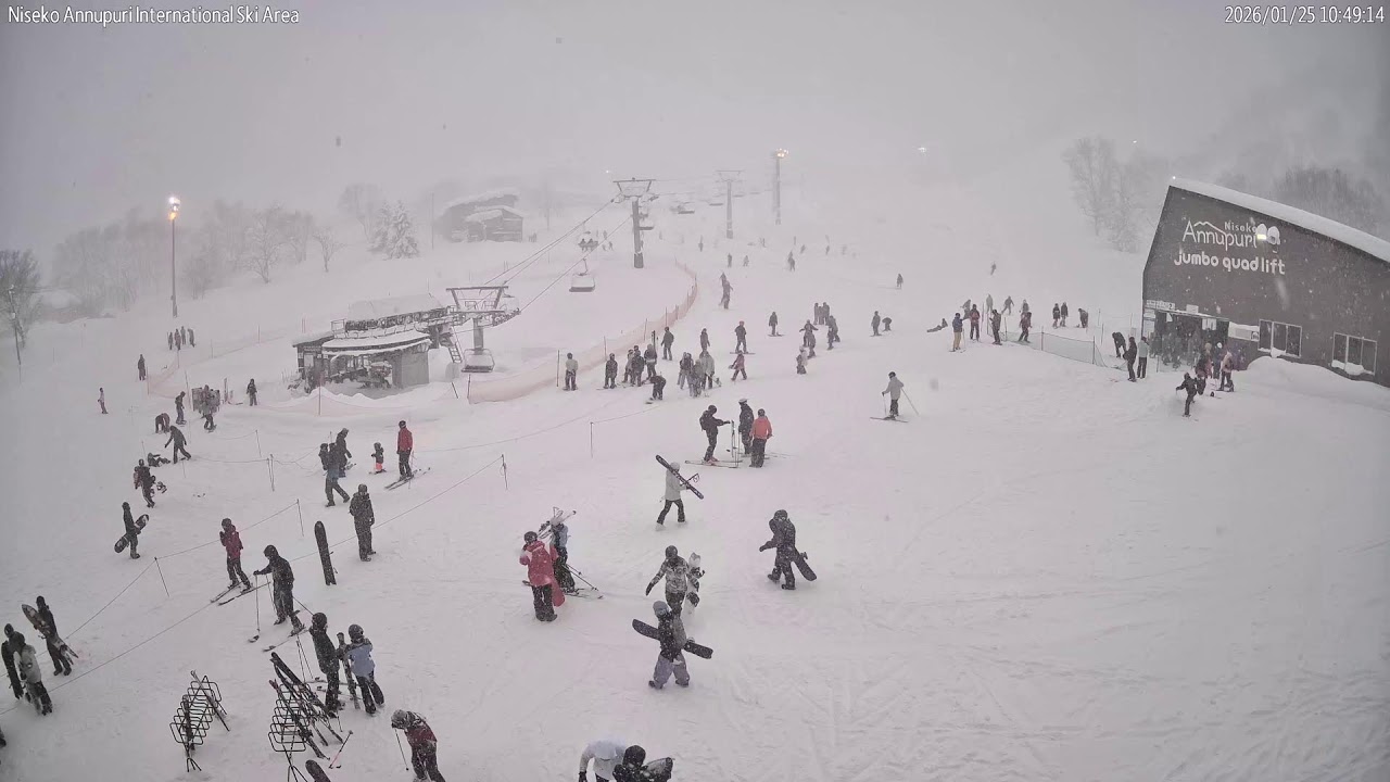 Live webcam from Niseko Moiwa 