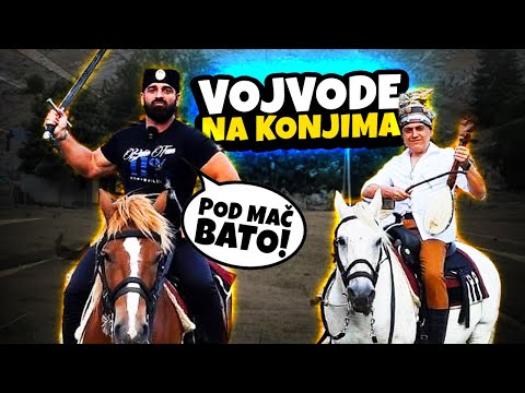 Vojvode Miroljub i Lepomir na KONJIMA *pod mač bato*