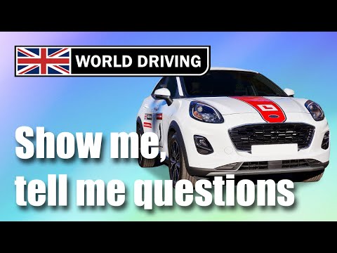 Show Me, Tell Me Questions 2026: UK driving test questions
