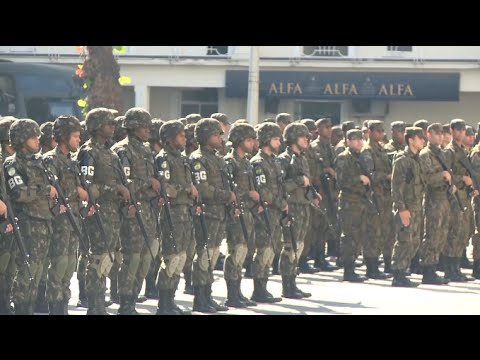 42,000 Soldiers Start Patrol in Rio de Janeiro for 2016 Olympics
