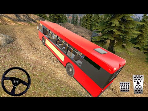 Modern Bus Simulator Drive - Extreme Coach Bus Driving Simulator - Android Gameplay