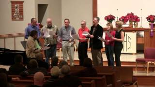 Winter Wonderland acapella at Messiah Christmas Music Party