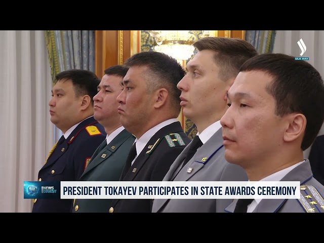 K. Tokayev devlet ödüllerinin sunum törenine katıldı