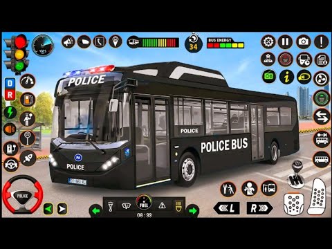 Police Bus Driving Simulator- Ultimate Cop Bus Prisoner Transport Driver- Android Gameplay video #1