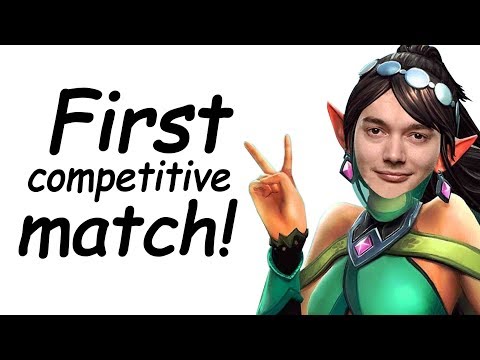 My First Competitive Match Of Paladins!