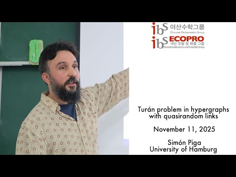 2025.11.11, Simón Piga, Turán problem in hypergraphs with quasirandom links