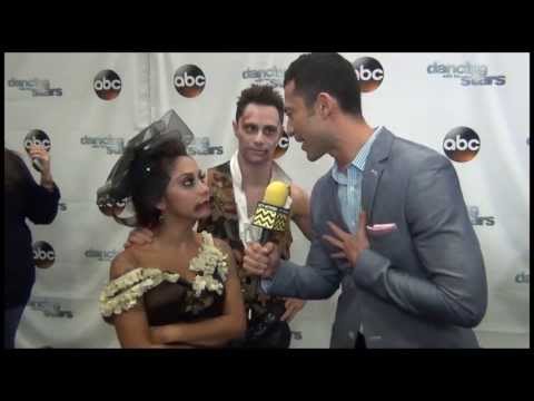 Dancing with the Stars - Nicole "Snooki" Polizzi & Sasha Farber AfterBuzz TV October 28th Interview