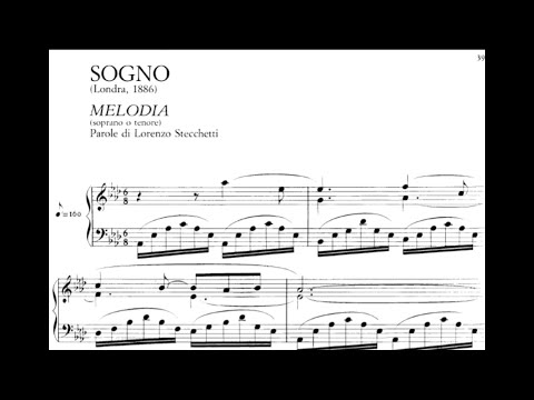 TOSTI " SOGNO " (piano accompaniment with score karaoke) soprano tenore Resident Evil Village