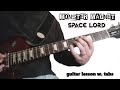 How to Play - "SPACE LORD" w. tabs - MONSTER MAGNET guitar lesson