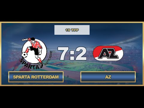 AFL. Benelux. Premier Division. Tour 19. Sparta Rotterdam - AZ