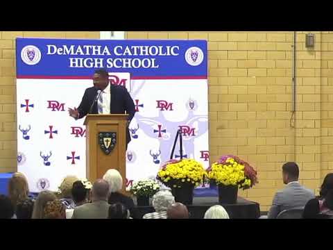 2022 DeMatha Hall of Fame Ceremony - Elijah Brooks '02