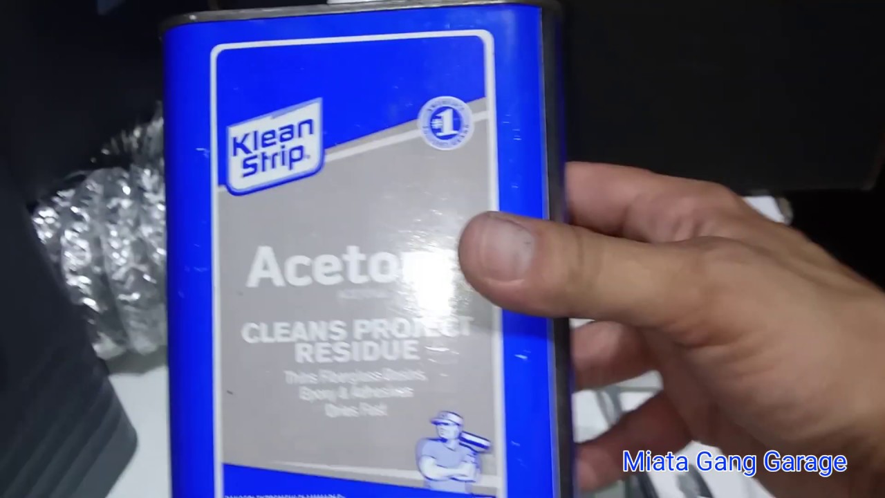 How To Open A Acetone Can