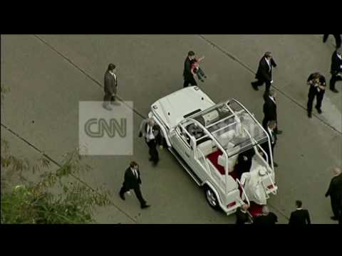 POPE WAVES TO CROWDS IN RIO