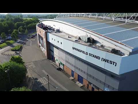 DW Stadium From Above
