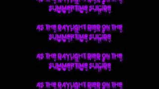 Summertime Suicide - Murderdolls lyric video