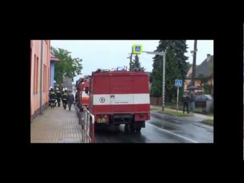 Taktické cvičení požár ZŠ Medlov