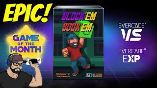 Block ‘Em Sock ‘Em Evercade Game of the Month - Indie Heroes Collection 4 @johnhancockretro
